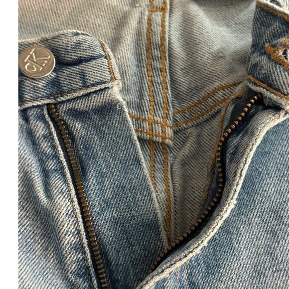 Vintage 90s Calvin Klein Easy Fit Jeans Men’s 34 Light Wash USA Denim - Picture 8 of 8